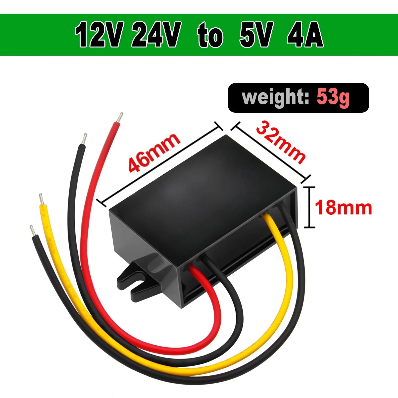 12v 24v to 5v DC-DC Step Down Converter 8-40V Buck 5V Voltage 1A 2A 3A 4A 5A 8A 10A Module Power Supply Adapter for Car LED CE