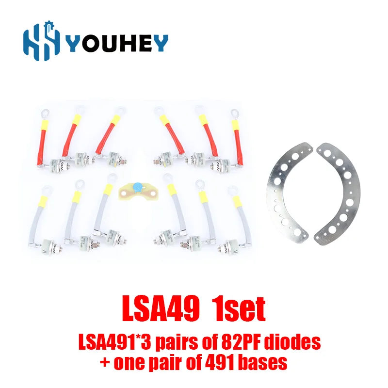 LSA46.2 LSA46.1 LSA49.1 Leroy Somer Generator Rectifier Diode Bridge Module 82PFR80 82PF80 Varistor Surge Absorber LSA461 LSA462