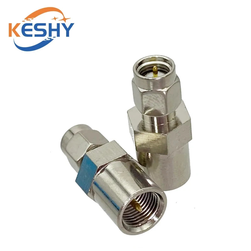 1-10PCS SMA To FME Male Female Straight Connector SMA TNC BNC UHF F FME Male Female To FME Male Female Coaxial RF Adapters Brass