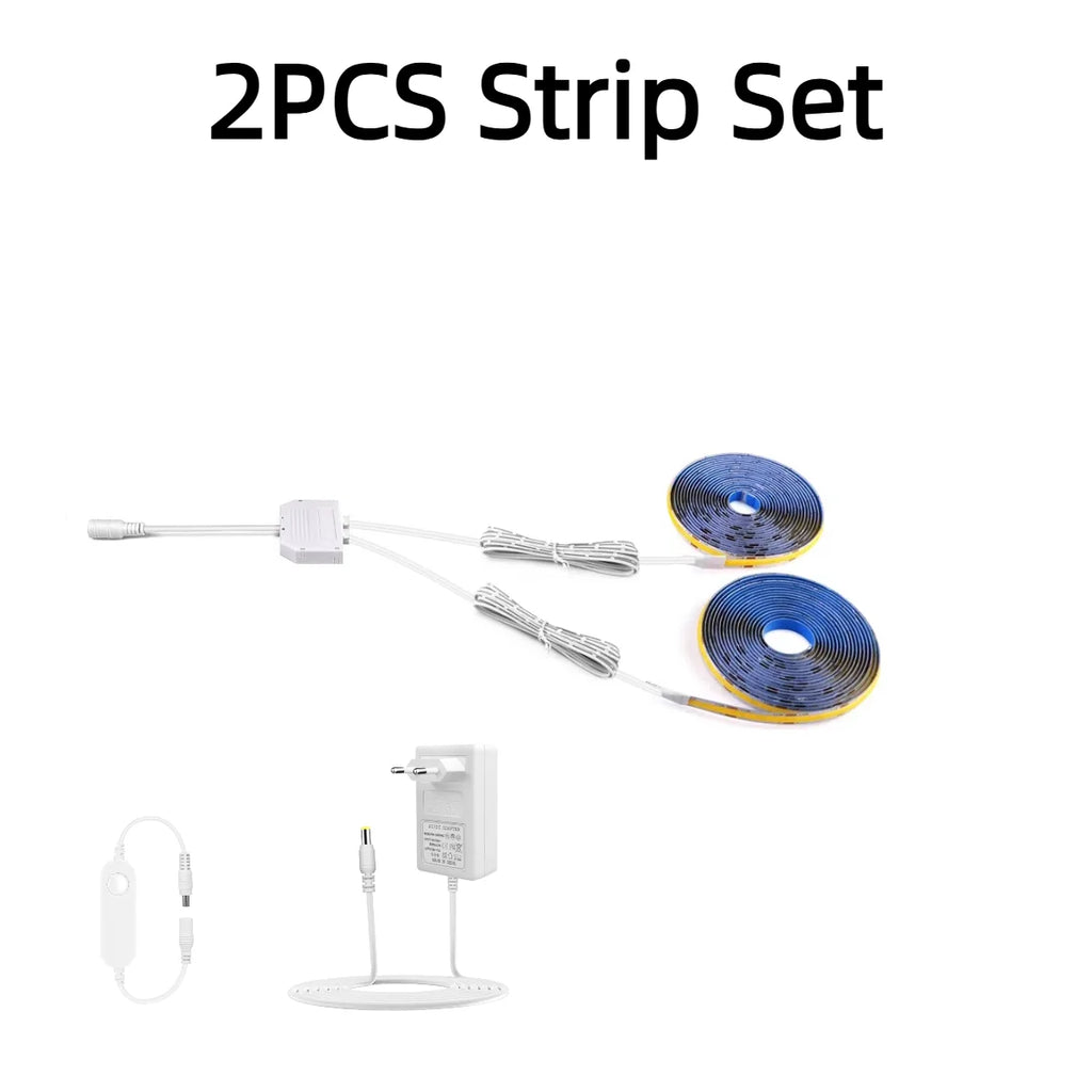 TUYA Smart COB LED Group Lighting Set 1-6PCS Work With Alexa Echo Plus Google Assistant APP Voice Control For Cabinet Showcase