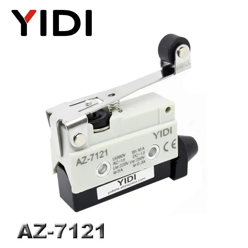10A 250VAC AZ-7312 AZ-7311 AZ-7121 AZ-7310 TZ-7141 Waterproof Micro Switch Travel Limit Switch Straight 90degree Roller Lever