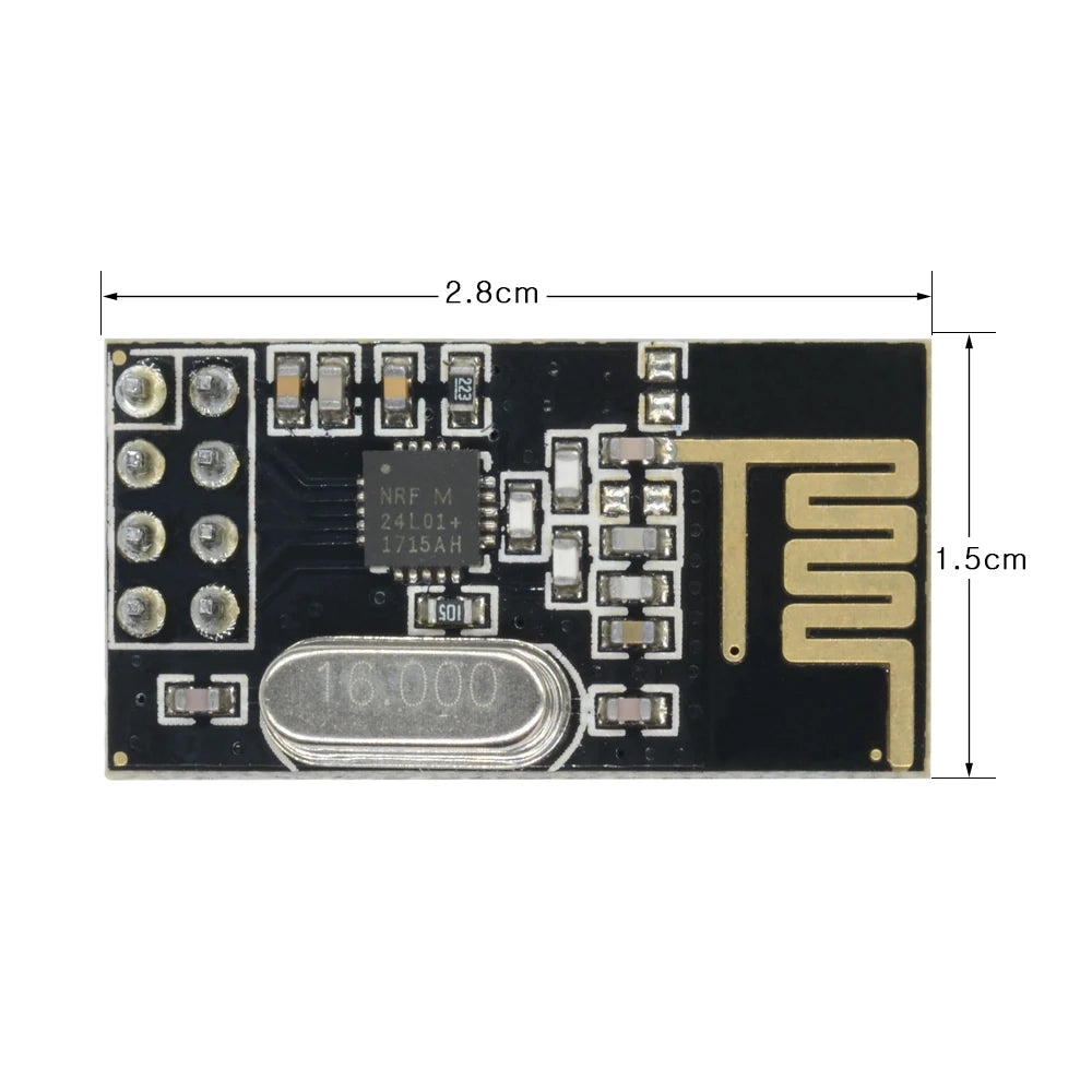 NRF24L01+ 2.4G Wireless Data Transmission Module 2.4GHz NRF24L01 Upgrade Version NRF24L01+PA+LNA 1000 Meters For Arduino