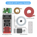 NEJE N30820 E30 E40 A40630 A40640 CNC Diode Laser Module 40W 80W for Wood Carving and Laser Cutting Powerful Laser Tool