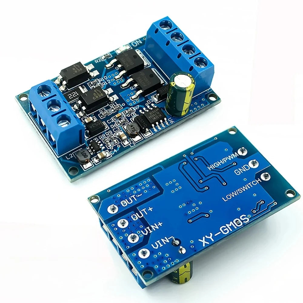 600W High-Power MOSFET Trigger Module DC 4V-60V PWM Control High/Low Level Trigger Switch for Motor/LED Driver
