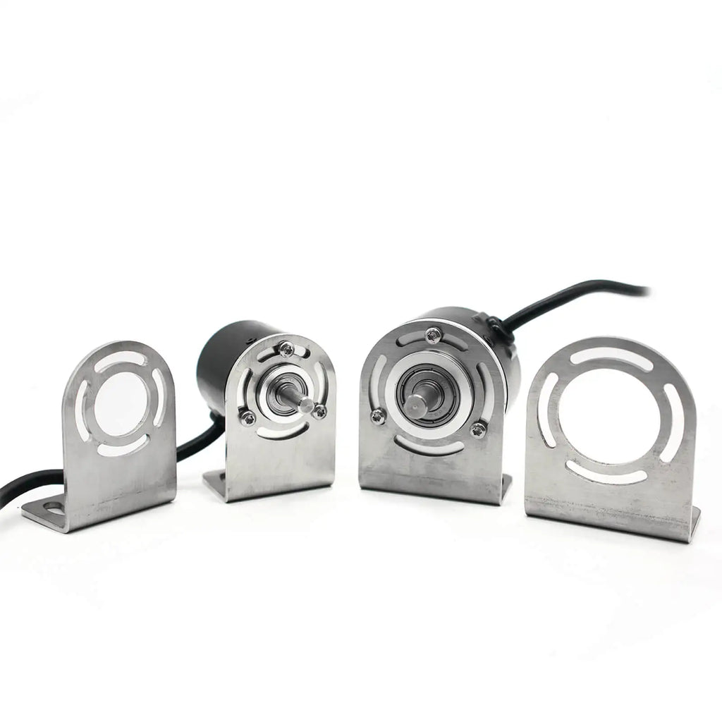 IP68 Absolute  Encoder Rotary Multi Turn 6mm solid shaft Angle Measurement RS485 CAN Power Off Memory Waterproof
