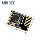 1-10pcs Mini NRF24L01+ 2.4GHz SMD RF Wireless Transceiver Module Mini Power Enhanced Version SMD Receiver Transceiver Board