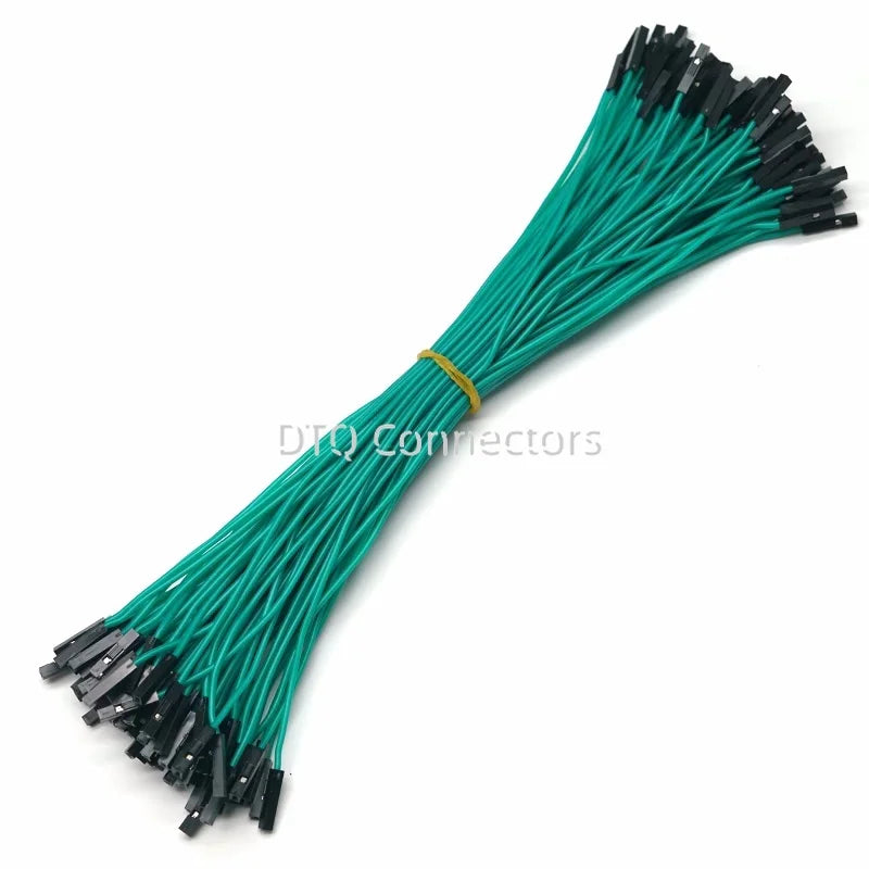 20PCS 1Pin Dupont Jumper Wire Line  2.54mm Male Female Electronic Cable For Arduino DIY Red Yellow Green Yellow Blue Black