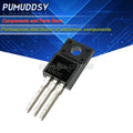 10PCS FQPF6N60C 6N60C 6N60 600V 6A MOSFET N-Channel transistor TO-220F IC