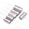 4pcs Wire drawn Silver MKP capacitor non-polar frequency divider capacitor 0.1uf 3.3uf 4.7uf 5.6uf 6.8uf~47uf