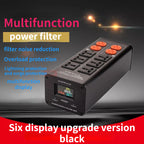 TP1000 Power Filter Socket Fever Audio Power Purifier Lightning Protection Surge Protection Filter Socket Power Bank