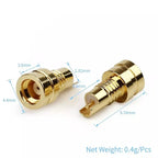 10pcs MMCX Connector Female PCB Mount Pin Speaker Terminal Consumer Electronics DIY IE800 Earphones Headphone Plug Audio Jack