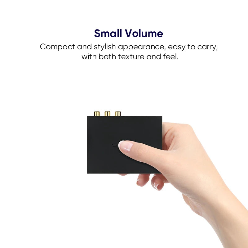 SMSL PS100 Multifunctional Audio Converter HDMI ARC ES9023 DAC Chip Audio Converter High Peformance Power For Home Car Music