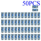 1-50PCS Digital Light Sensor Module 5516 Photoresistor, Adjustable Sensitivity, 3.3V-5V, LM393 Comparator for Smart Car