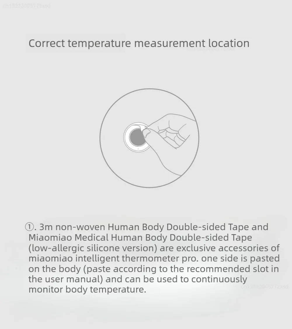 Miaomiaoce Digital Baby Smart Thermometer Clinical Thermometer High-precision Constant Monitor High Temperature Alarm