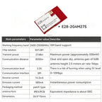 SX1281 E28-2G4M27S E28-2G4M27SX LoRa Spread Spectrum Module EBYTE E28 Series SPI Wireless RF Module 2.4G 20dBm SMD Module 6km