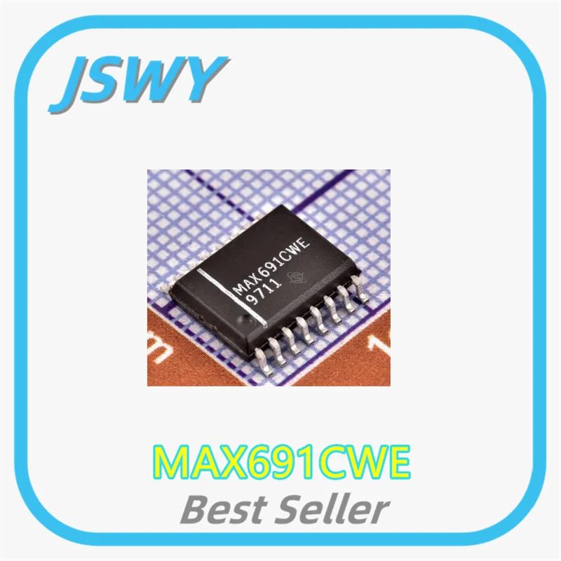 (5/50 Pieces) MAX691CWE MAX691 SOP16 Microprocessor Monitoring Circuit Chip New in Stock
