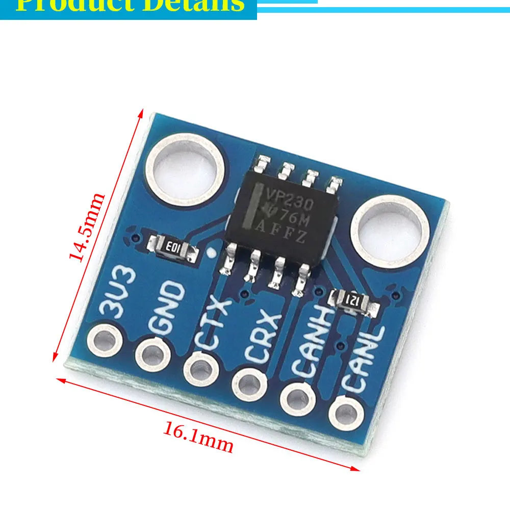 Liludin 1/5/10Pcs MCU 230 bus transceiver SN65HVD230 CAN communication module 230