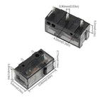 1Pcs New Kailh GM 8.0 micro switch GM8.0 Gold Contactor 80 Million Click Life Computer mouse left right Micro Swicth button