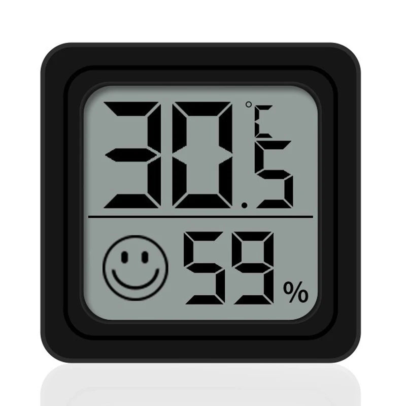 LCD Digital Thermometer Hygrometer Indoor Room Electronic Temperature Humidity Meter Sensor Gauge Weather Station for Home