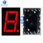 1~10PCS 0.56-Inch 1-Digit 7-Segment Digital Tube: Red LED, Common Cathode Display