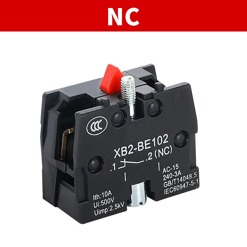 XB2-BC Mushroom Head Push Button Switch Self Resetting Red/green