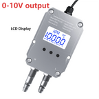0-3Kpa to RS485 Micro Differential Pressure Transducer 0-50Kpa to 4-20mA 0-10V RS485 Wind Air Pressure Transmitter Sensor