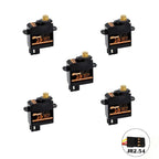 DSPOWER 2g Plastic/Metal Gear Motor Mini Micro Servos for RC Car Airplanes Fixed-wing Quadcopter Boat Plane Robot Wltoys Axial
