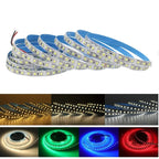 DC 12V LED Strip Light SMD 2835 120LEDs/m Red Green Blue Warm Cold White Home Decor Flexible Ribbon Tape Rope Linear Lighting