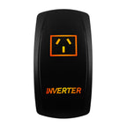 12V-24V Orange Led Rocker Switch Waterproof 20A Amber Light SPST DPDT Toggle Key for Car Boat ATV Camper Motorhome Auto Machine