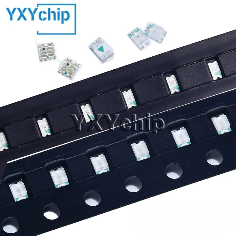 1 Reel 0402 0603 0805 1206 3528 5050 5730 3020 3014 4014 SMD LED Red Yellow Green White Blue Orange Light Emitting Diode