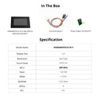 NEXTION 7.0'' Intelligent Resistive/Capacitive LCD Touch Display NX8048P070-011C/R-Y Multifunction HMI Module With Enclosure