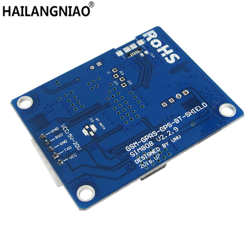 100% new SIM808 instead of SIM908 module GSM GPRS GPS Development Board IPX SMA