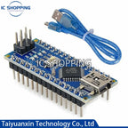 Mini Nano V3.0 ATmega328P Microcontroller Board for Arduino CH340 USB Driver 16Mhz Nano V3.0 ATMEGA328P/168P