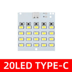 5730 smd 5V 430mA~470mA White Mirco Usb 5730 LED lighting panel USB mobile light Emergency light night light