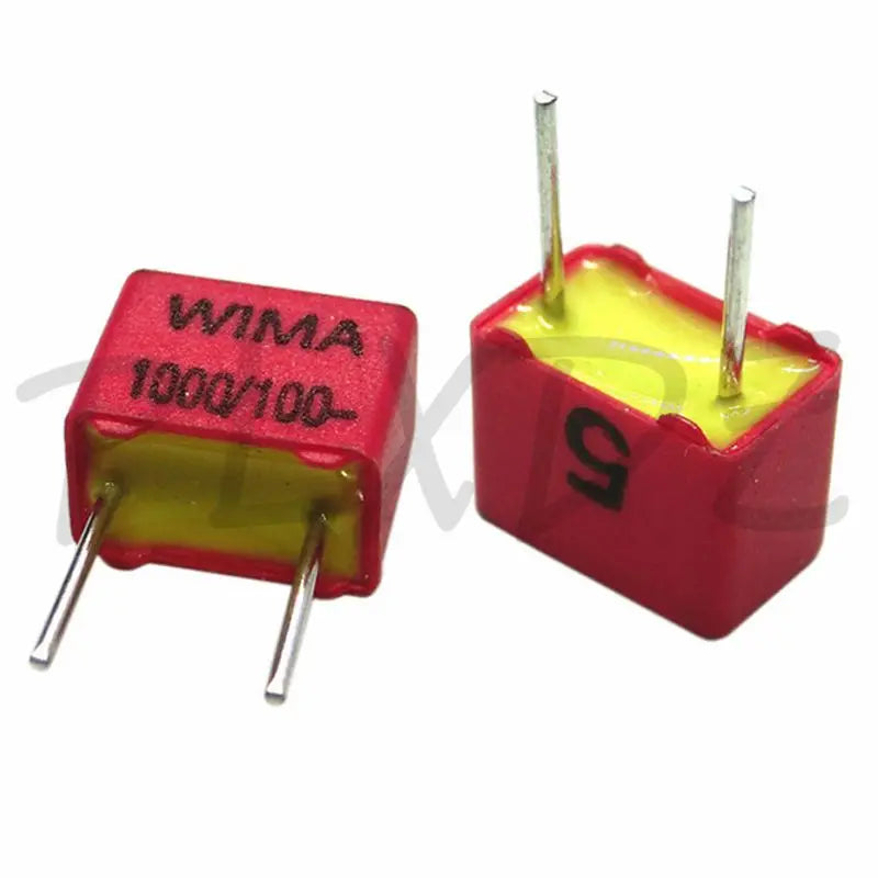 10pcs WIMA Film Capacitor Hi-Fi Audio 63V 100V 0.1UF 1NF 0.01 1UF 2.2UF 3.3UF 47NF 22NF 0.22 0.47uf 100PF 1000PF 104 102 101 105
