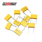 10pcs X2 Safety capacitor  Polypropylene film 15mm 100NF 1UF 150NF 22NF 220NF 330NF 47NF 470NF 680NF
