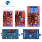 DC 5V 12V 24V 10A Adjustable Time Delay Relay Module 32 Modes LED Digital Timming Trigger Timer Control Switch Pulse Cycle