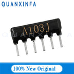 10PCS 8PIN 9PIN 7PIN 6PIN 5PIN 4PIN 10PIN DIP Network resistor array 47R 100R 330R 510R 680R 1K 2.2K 3.3K 10K 100K ohms
