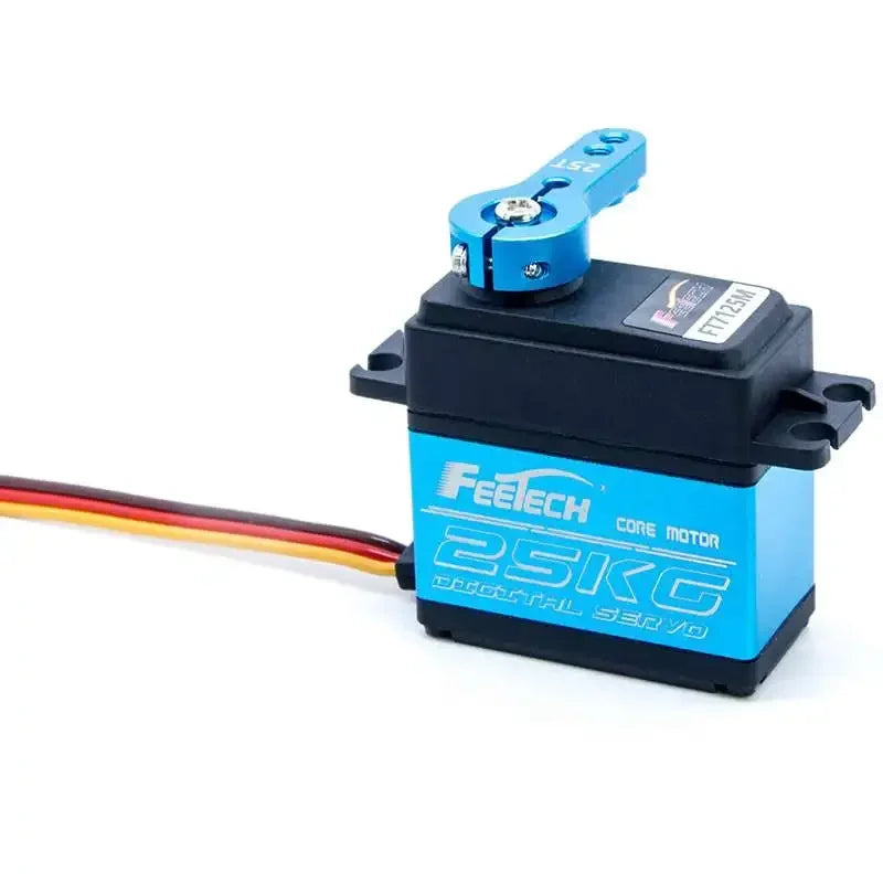 Feetech FT7125M 25kg Digital Servo Waterproof 180° Stainless Steel Metal Gear High Torque Motor for RC Baja Car Arduino DIY Boat