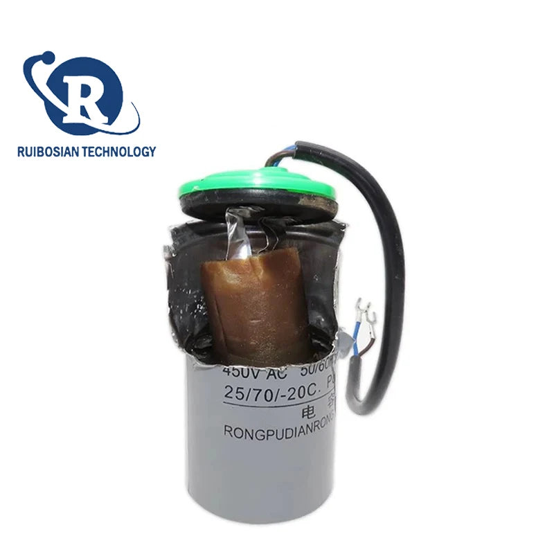 CD60 motor starting capacitor 100/150/200/250/300/350/400/450/500UF 450V single-phase capacitor motor