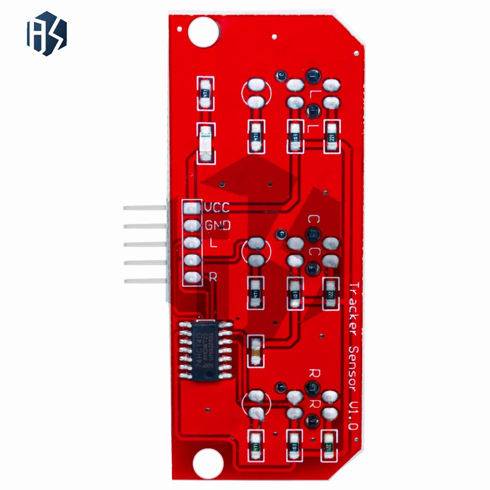 TCRT5000 3/5-Channel Photoelectric IR Detector Module: for Arduino-Compatible for Line Tracking & Obstacle Avoidance