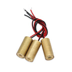 1/5/10Pcs Laser Head 650nm 9mm 3V 50mW Laser Cross Diode Module Red Copper Head Line / Point / Cross Laser Diode