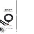 Outdoor Rooftop 2.2m LoRaWAN 868MHz 15dBi Omni-Directional Antenna with Glass Fiber Radome for HNT Mining