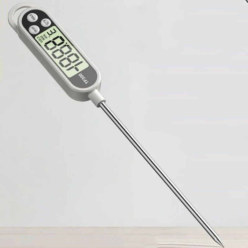 Digital Kitchen Thermometer LCD Display TP300 Electronic Food Thermometer LCD Display Digital Temperature MeasuringTool for Meat