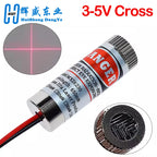 650nm 5mW Red Point / Line / Cross Laser Module Head Glass Lens Focusable Focus Adjustable Laser Diode Head Industrial Class