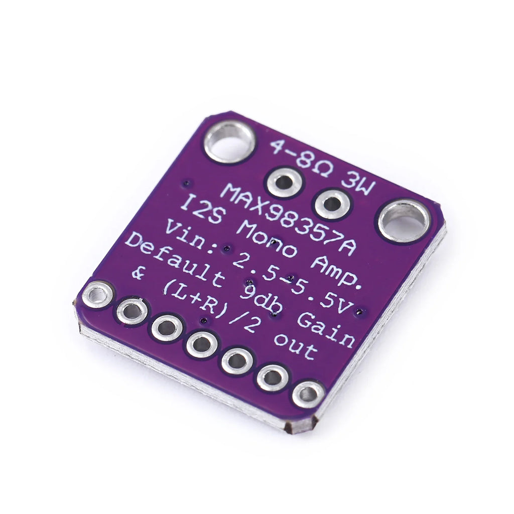 1-10pcs MAX98357A Audio Amplifier Module 3006 I2S 3W Class D Amplifier Without Filtering DIY Power Amplifier Board MAX98357 BGA