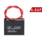 1PCS CBB61 450V Start Capacitor 0.8 1 1.5 1.8 2 2.5 3 4 5 6 7 8 10 12 15 18 20UF Fan Ceiling Exhaust Motor Run Capacitor CBB