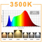 Hydroponice 3W 5W 10W 20W 30W 50W 100W COB LED Grow Light Chip Full Spectrum 400-840nm for Indoor Plant Seedling Growing Flower