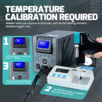YIHUA 948D-I 110W High Power Desoldering Station With Tin Suction Gun PCB Welding Tools Vacuum Pump Sucker