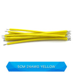 200PCS Wire Jumper Welding Wire Electronic Connecting Wire Double-Ended Tinned 5/0.8 22/24AWG 50/150mm